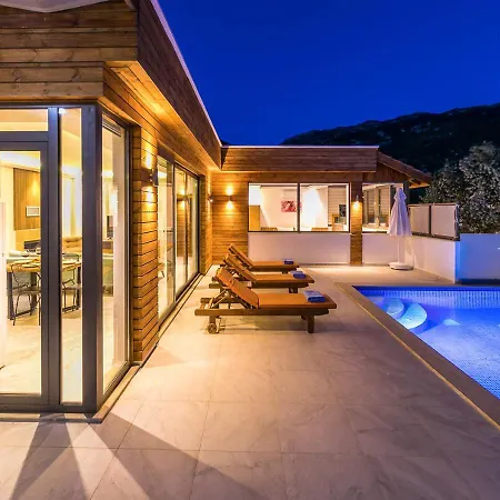 Villa Secluded Sea-view Family Escape-villa Bella2 Sardunya Kaş