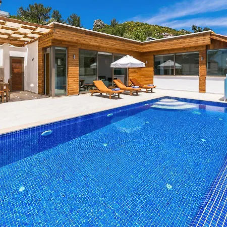 Villa Secluded Sea-view Family Escape-villa Bella2 Sardunya Kaş