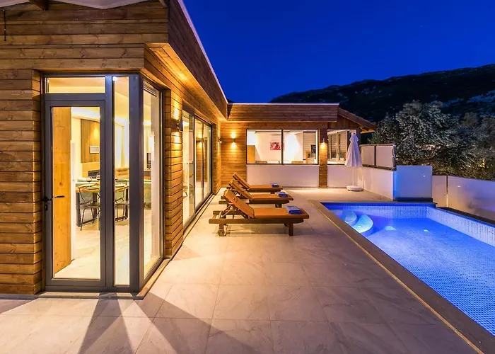 Villa Secluded Sea-view Family Escape-villa Bella2 Sardunya Kaş