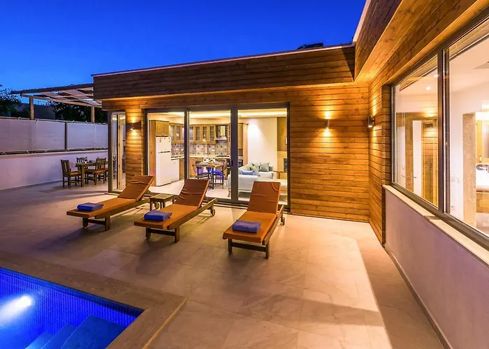 Secluded Sea-view Family Escape-villa Bella2 Sardunya Villa Kaş