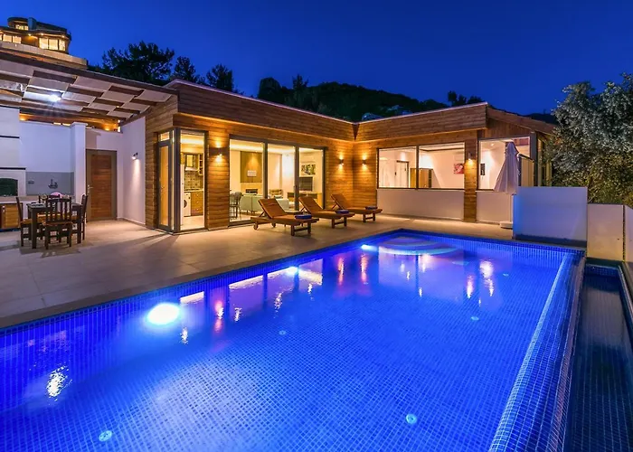 Secluded Sea-view Family Escape-villa Bella2 Sardunya * Kaş