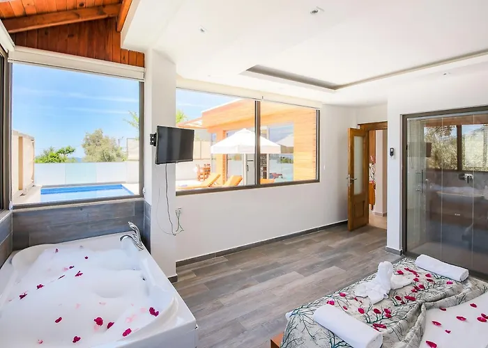 Secluded Sea-view Family Escape-villa Bella2 Sardunya * Kaş